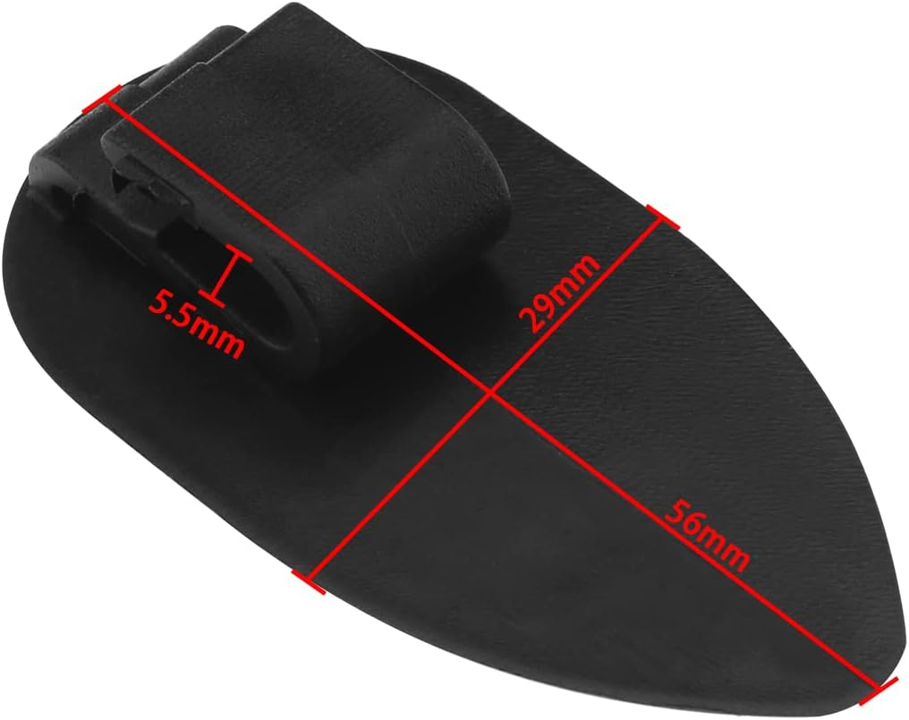 Ecsing 20Pcs Car Floor Mat Clips Replacement Plastic Car Floor Mat Fixing Clips anti Slip Buckle Carpet Mat Clip Retainer Accessories for Car SUV Truck ATV image number 1