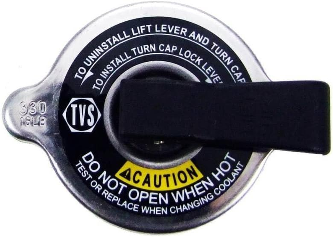 Mackay RC1013 Radiator Cap for Plastic Lever Type with Stainless Pin - 16PSI (110KPA) Standard Bayonett image number 1