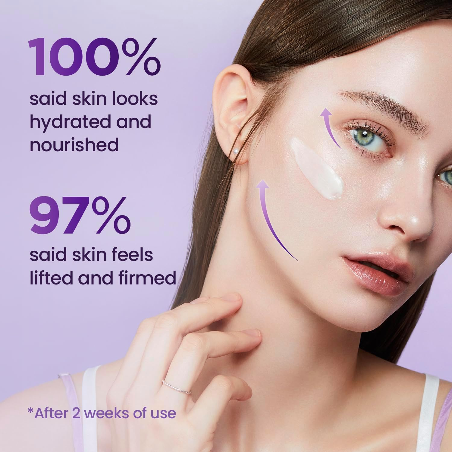 BIOHEAL BOH Probioderm 3D Lifting Cream 1.7 Fl Oz | Advanced Korean Anti-Aging Probiotics Facial Night Cream Moisturizer with 17-Peptide Complex & Patented Probioderm for Wrinkles on Face and Neck image number 3