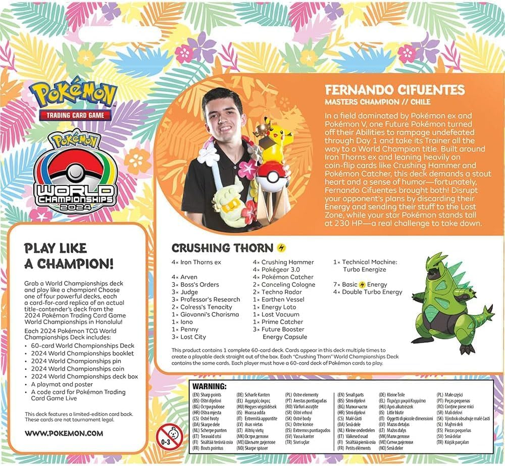 Pok&eacute;mon TCG: 2024 World Championships Deck