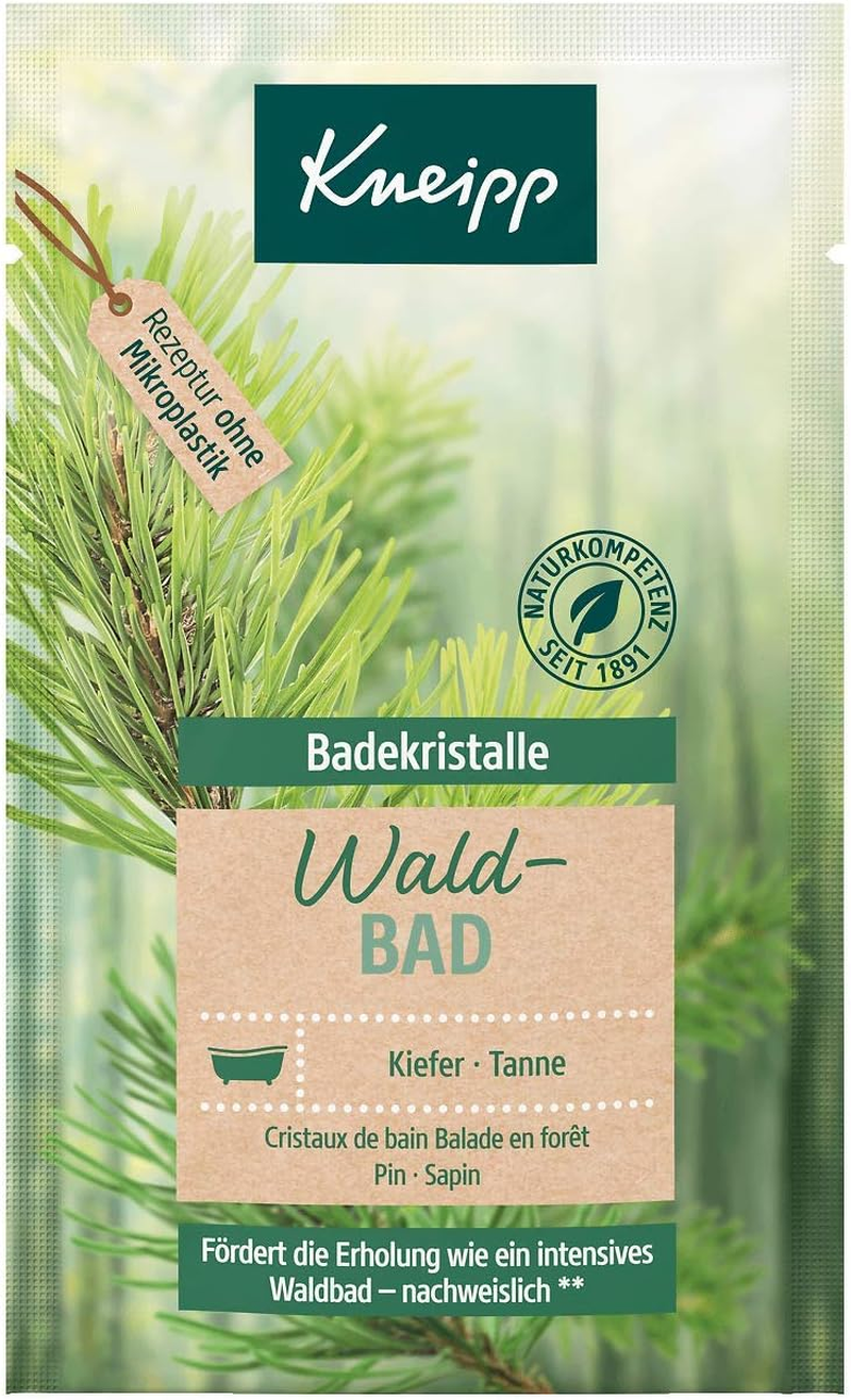Kneipp Bath Crystals Forest Bath, Pine and Fir, Pack of 12 (12 X 60 G) image number 5