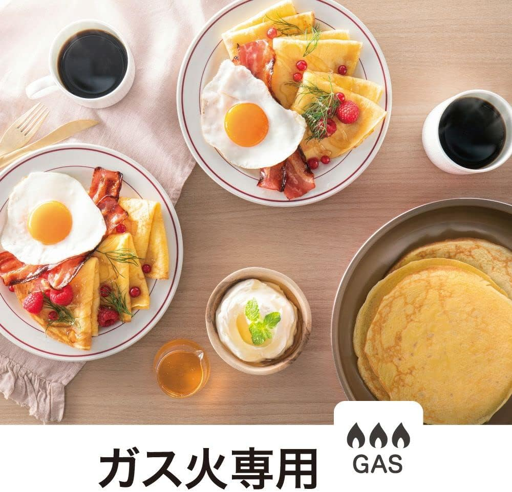 Evercook Deep Fry Pot, 11.0 Inches (28 Cm), Gas Fire, Lightweight, Non-Stick Frying Pan, PFOA Free, Navy, Doshisha image number 6