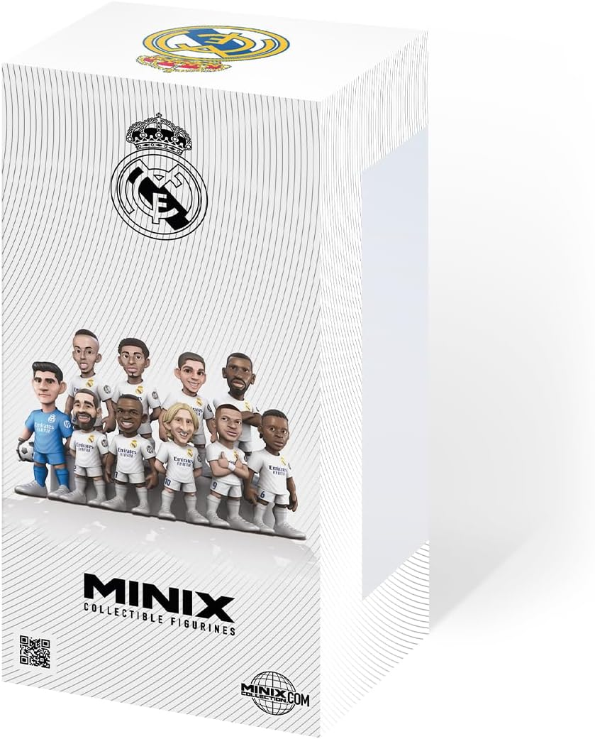 MINIX Collectible Figurines MN18444 Militao Figure, Real Madrid, Collectibles 12Cm for Display, Gift Idea for Kids and Adults, Football Fans image number 5