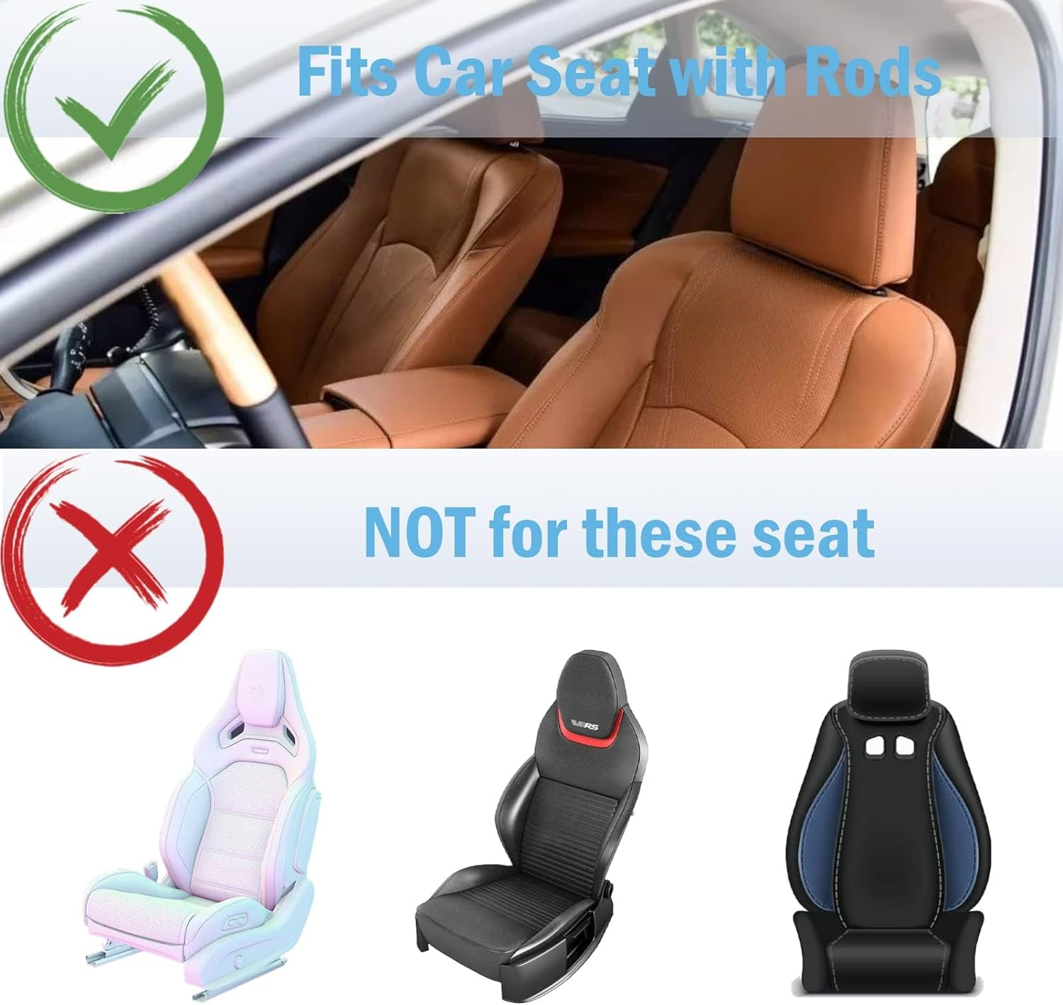 Car Seat Back Organisers Tray Holder - Foldable Car Headrest Table for Kids Passenger Backseat Travel Trays Dinning Working Laptop Desk with Phone & Cup Holder, Car Back Seat Tray for Father Mom Gifts image number 2