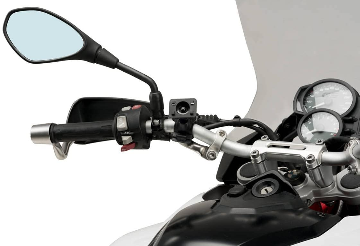 Puig 3534N Backmirror Handlebar Support Black image number 3