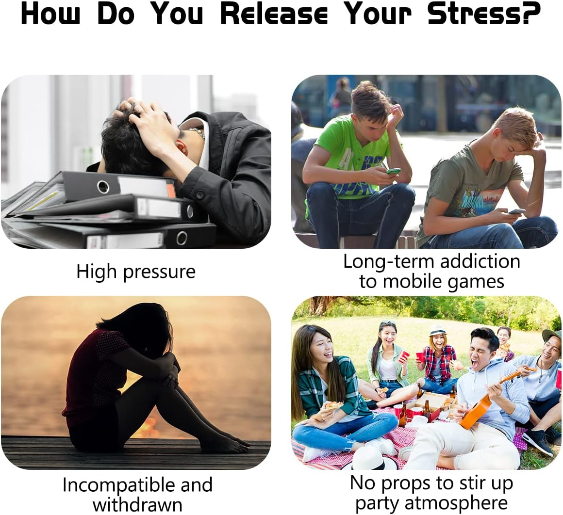 Lie Detector Game Roulette Reloaded Shock Game Party Drinking Game for 6+ Players, Includes Lie Detector + Manual, Black, Small, Unisex, Plastic, Battery Operated, Ages 6+ image number 2