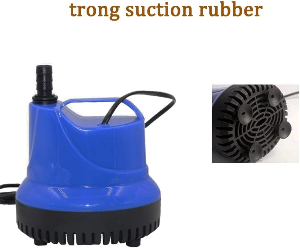 Homvik 25W Submersible Water Pump for Fountain Aquarium Pond Garden and Water Pump Hydroponics System with 3 Nozzles AC220-240V 1.8M Lift Height 1200L/H