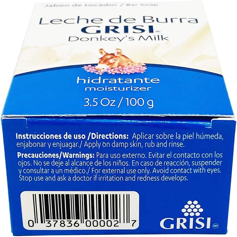 Grisi Donkey'S Milk Soap, 100Ml Pack of 4 image number 2