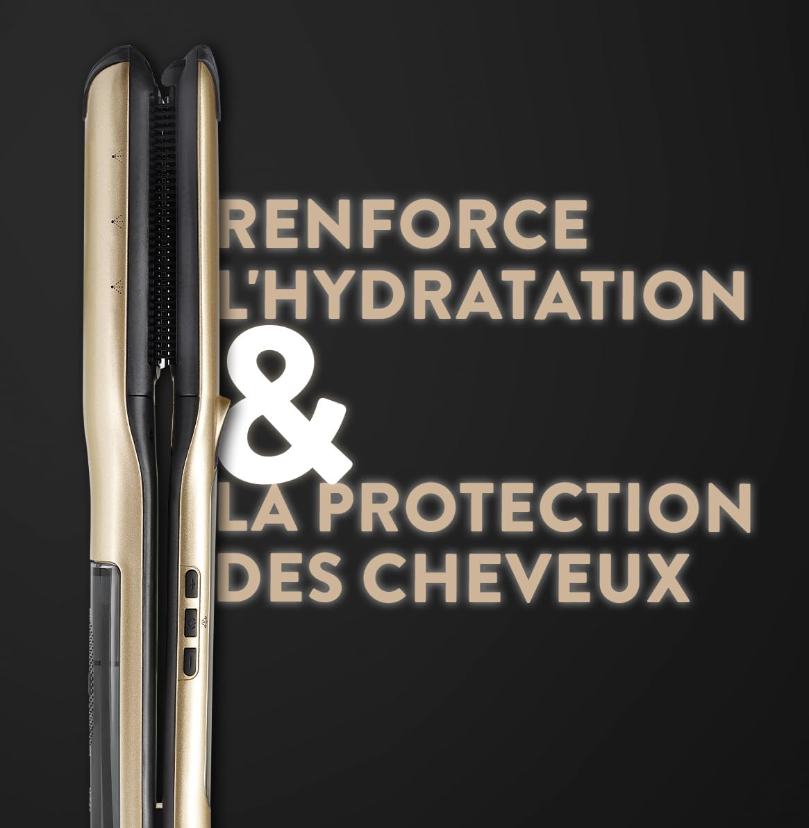 Demeliss Saint Algue Titanium V2.0 EXLUSIVE Steam Straightener Set - Includes a 2-In-1 Mat - High Performance Smoothing, Intensive Moisturising - for All Hair Types image number 6