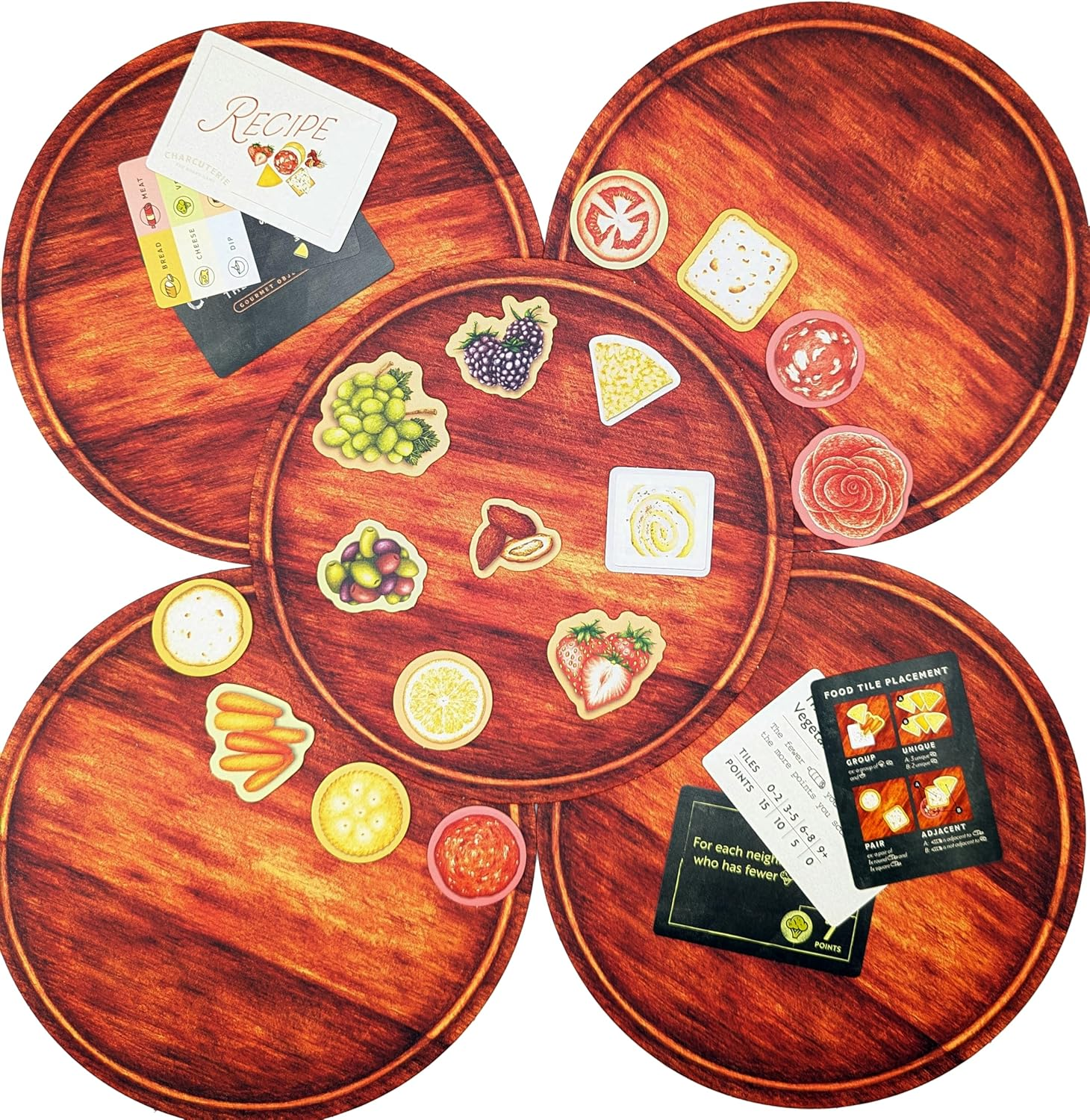 Charcuterie: the Board Game by Th3Rd World Studios, Strategy Board Game, for 2 to 6 Players and Ages 14+ image number 5