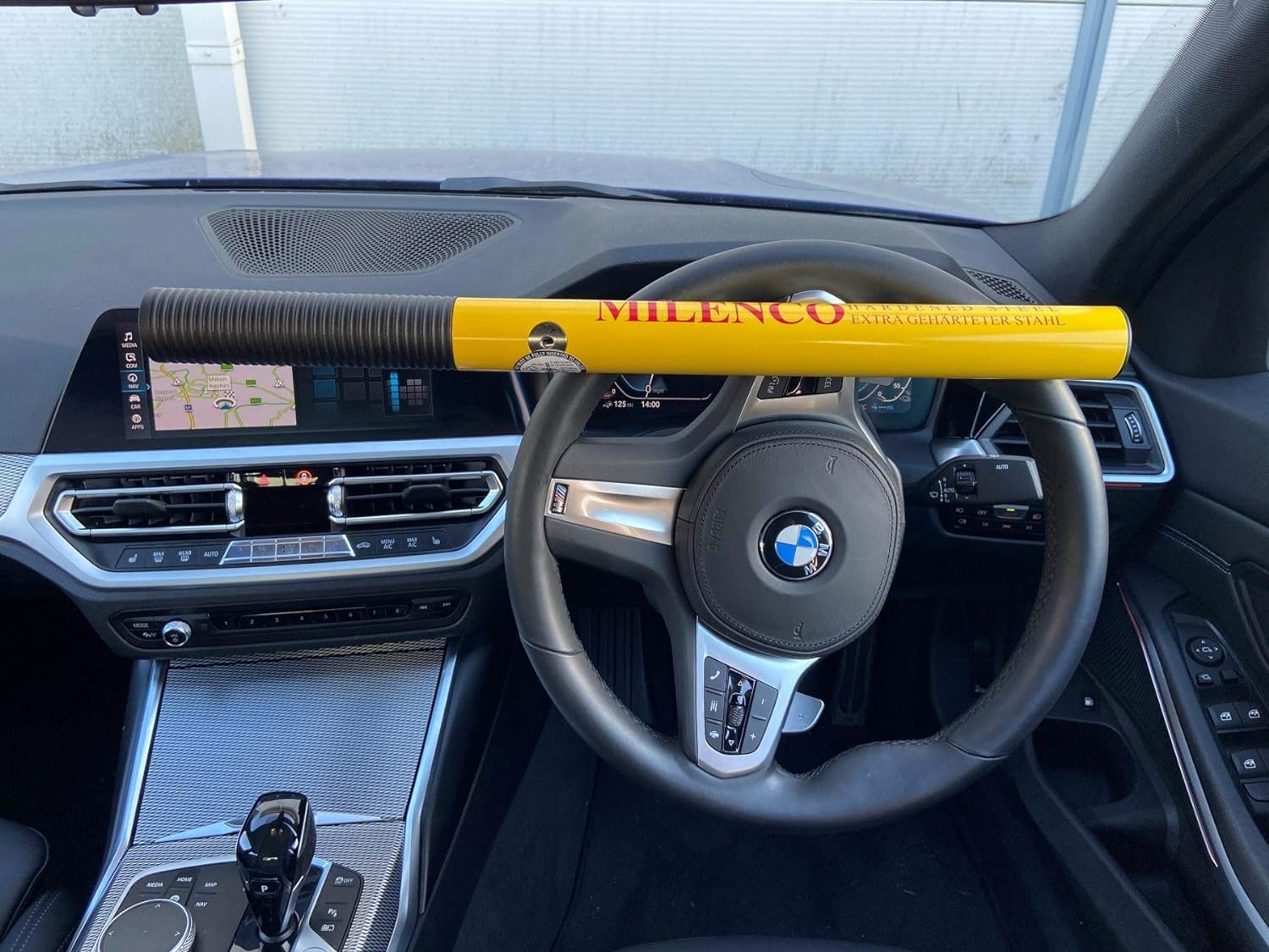 Milenco HSL Steering Wheel Lock, Yellow