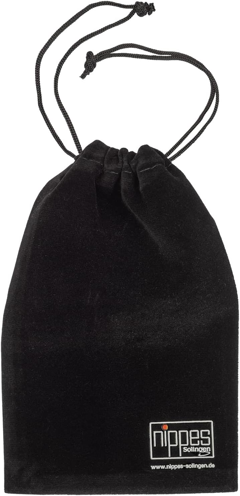 Nippes Solingen, Premium Line Manicure Set Locks Stainless Steel Nickel Rustproof Cowhide Nail Case Nail Set Nail Care Manicure Set Black 4 Pieces