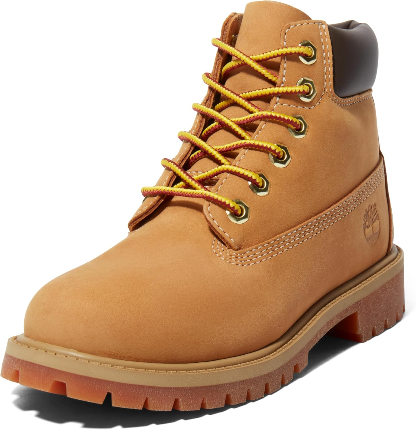 Timberland Kid'S Premium 6 Inch Lace up Waterproof Boot image number 2