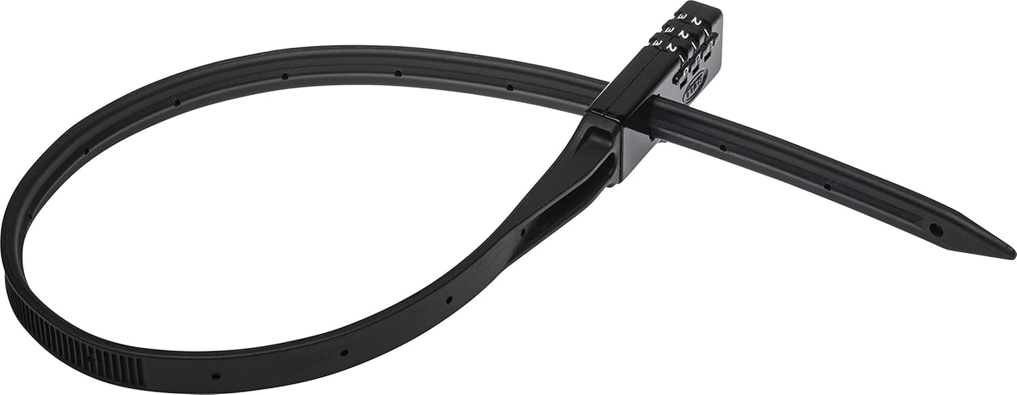 Bell Quickzip Zip-Tie Multi-Purpose Combo Lock 2 Pack Red/Black, One Size image number 3