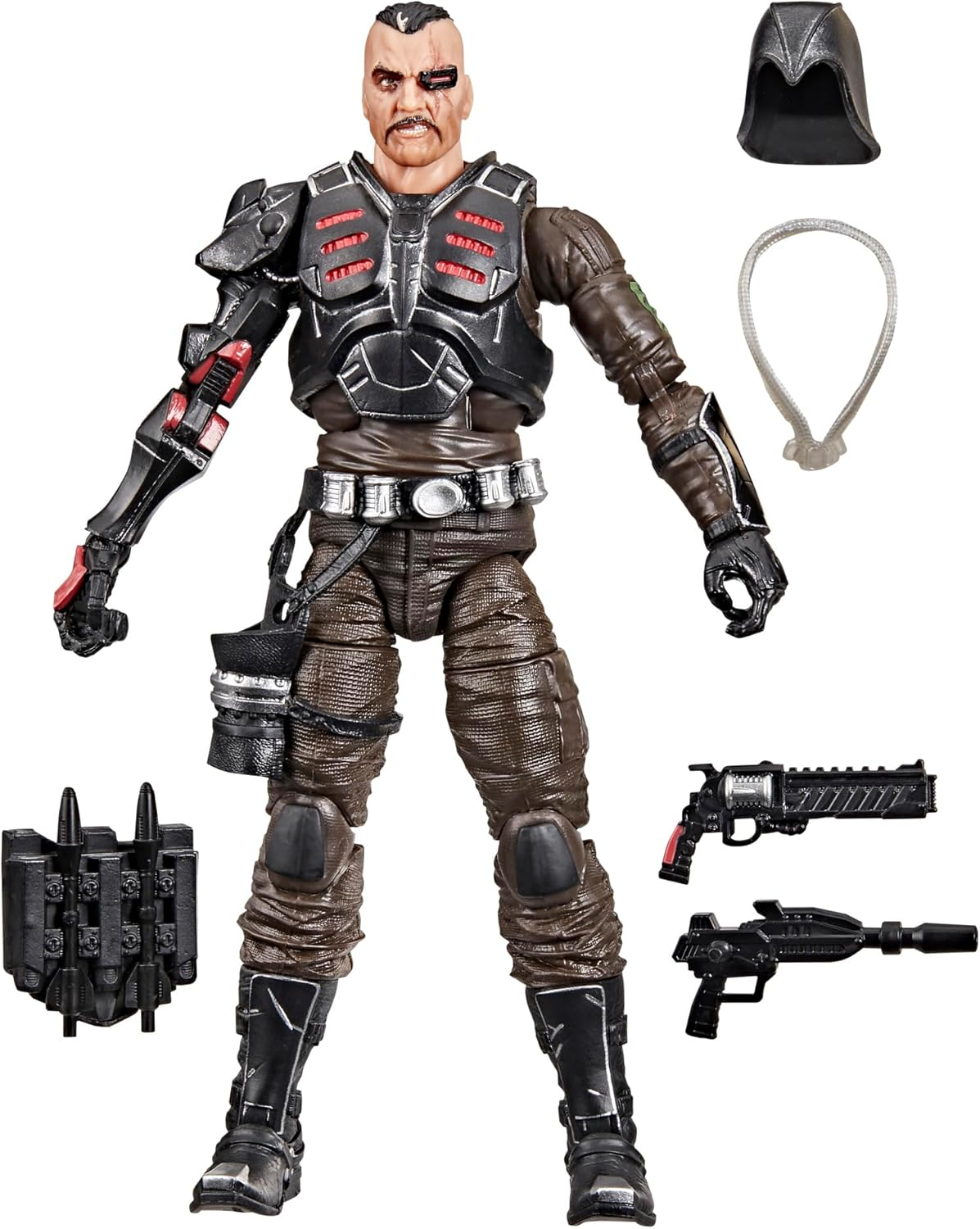 G.I. Joe Classified Series #166, Major Bludd, Collectible 6 Inch Action Figure with 7 Accessories image number 4