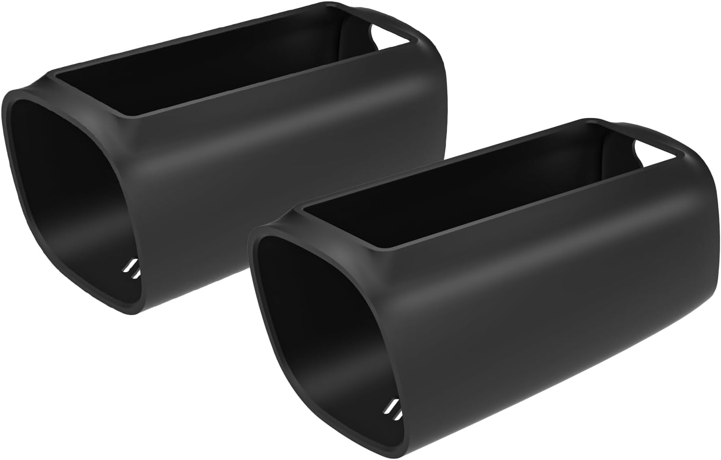 HOLACA Silicone Skin for Eufycam 3(S330) Wireless Home Security Camera System(2Pack) (Black) image number 2