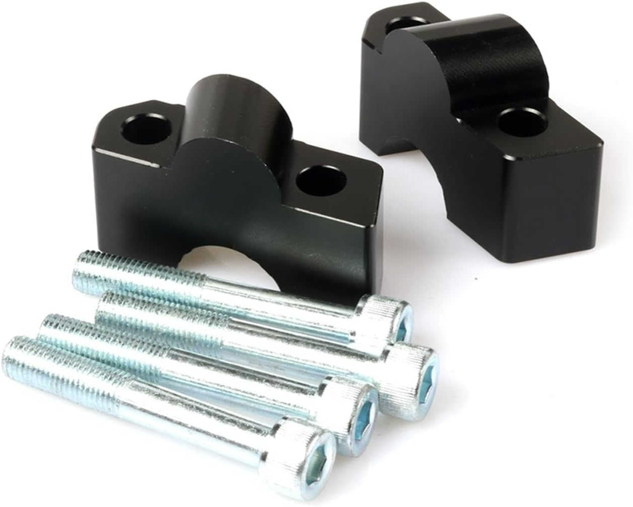 Handlebar Parts Decoration Motorcycle Handlebar Riser Mount Handle Bar Clamp Rise Extend Adapter for Kawasaki S650 VN650 Accessories image number 4