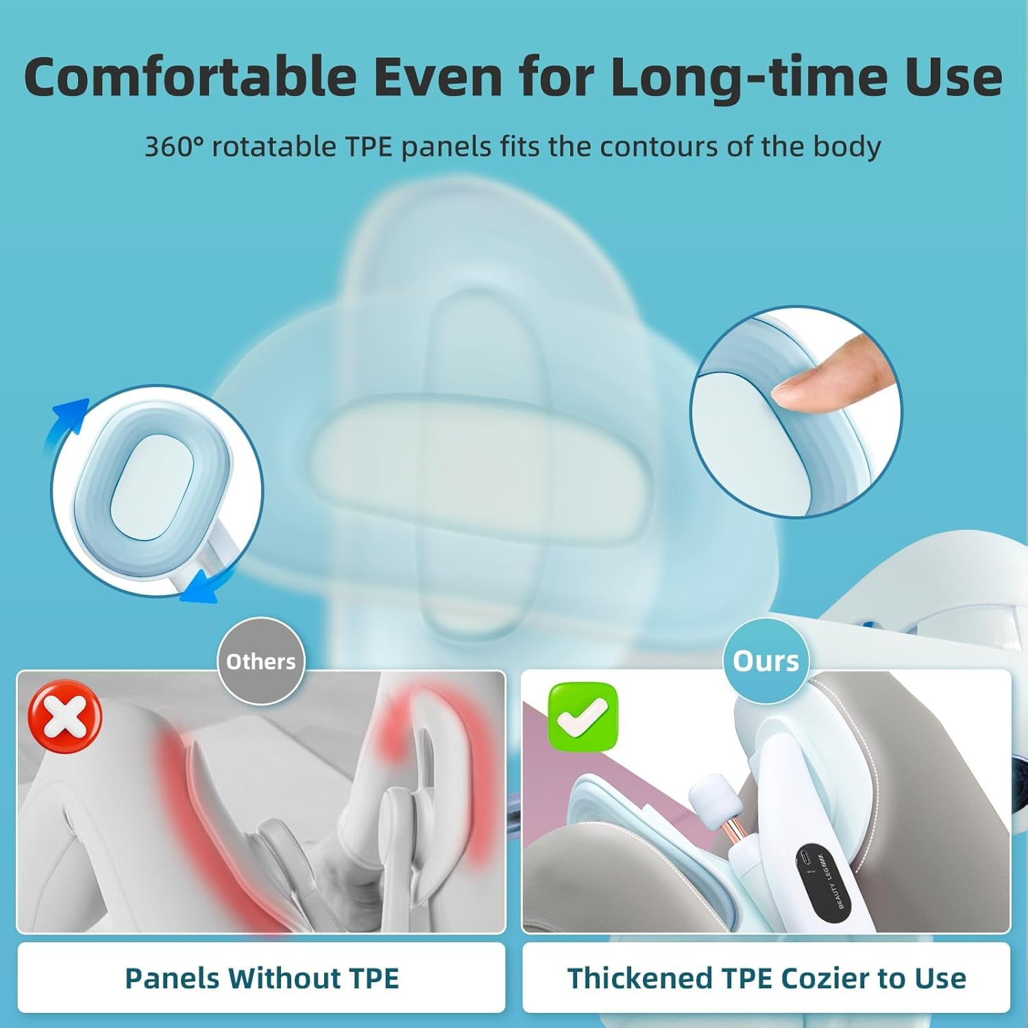 Pelvic Floor Trainer, 2025 New Pelvic Floor Exercise Devices, Kegel Exercise Muscle Trainer Legs Yoga Machine Leg Pelvic Floor Muscle Exercise with Counter image number 4