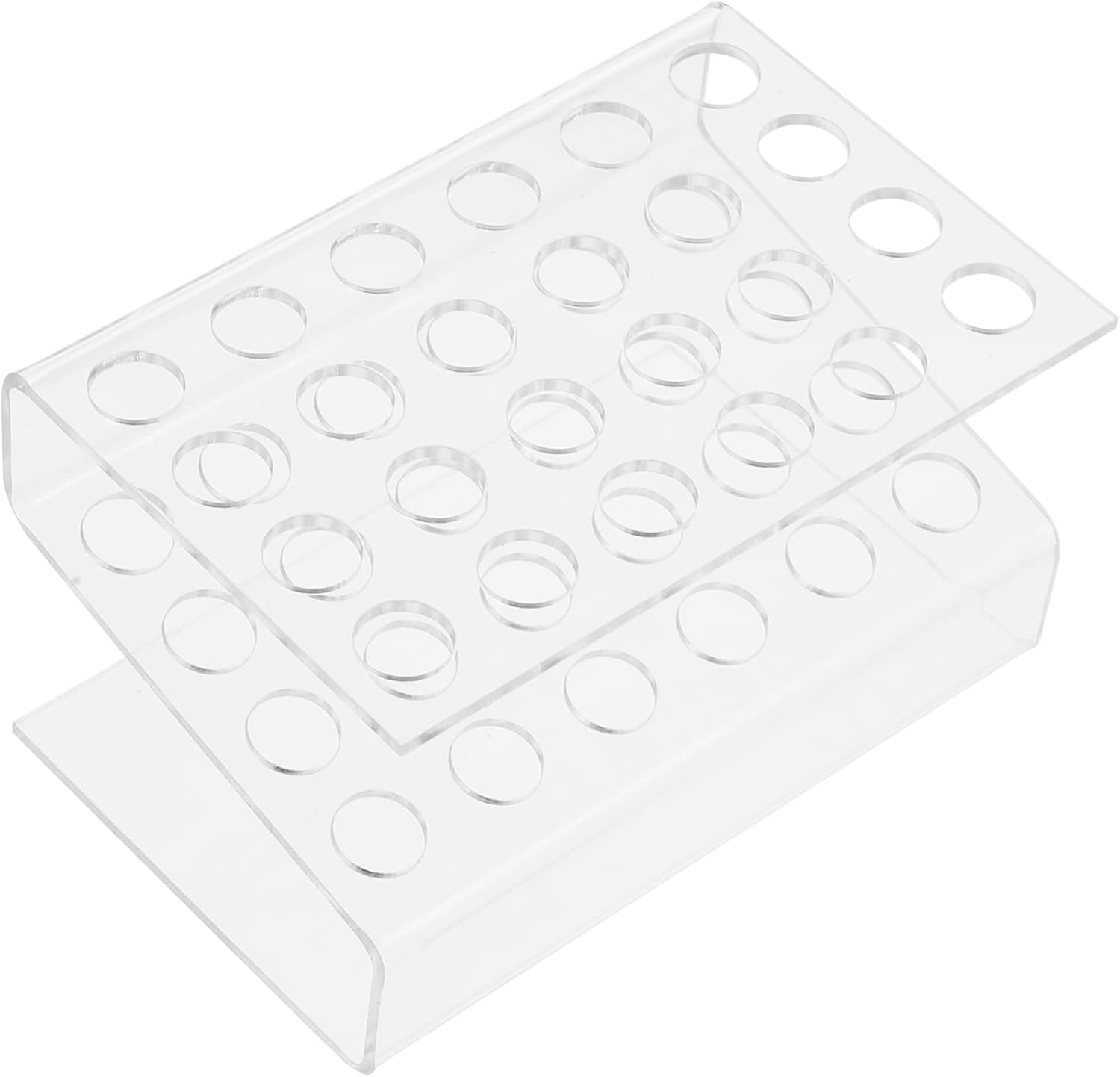 HOMOBABE Clear Acrylic Pen Storage Holder with Desk Stand Organizer for Pencil Display Stylish Multipurpose Pen Cup for Home Office and School Accessories