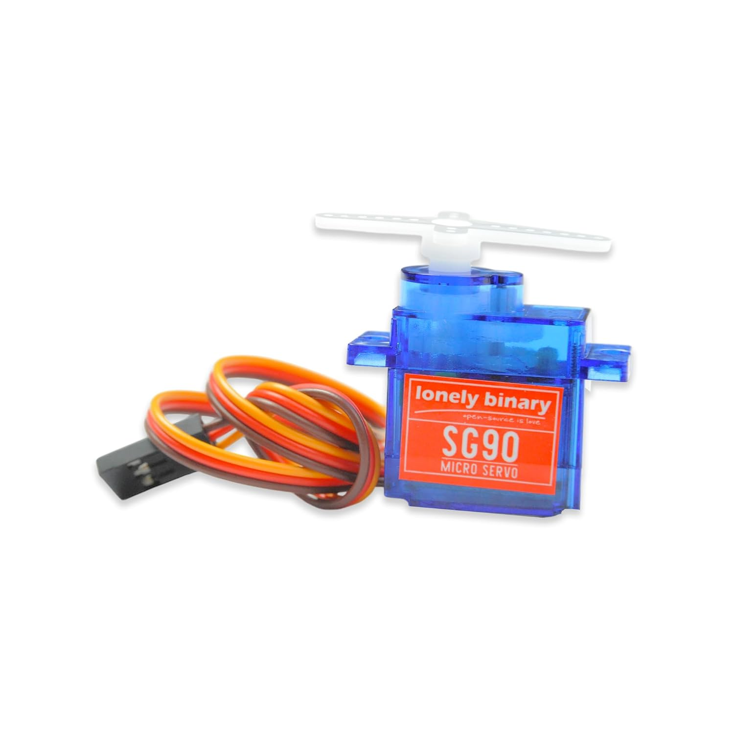 12-Pack SG90 180&deg; Angle Controllable Mini Servo Motors for RC Robot Arm Helicopter Airplane Car Boat Control and Arduino, Raspberry Pi, ESP32 Projects image number 4