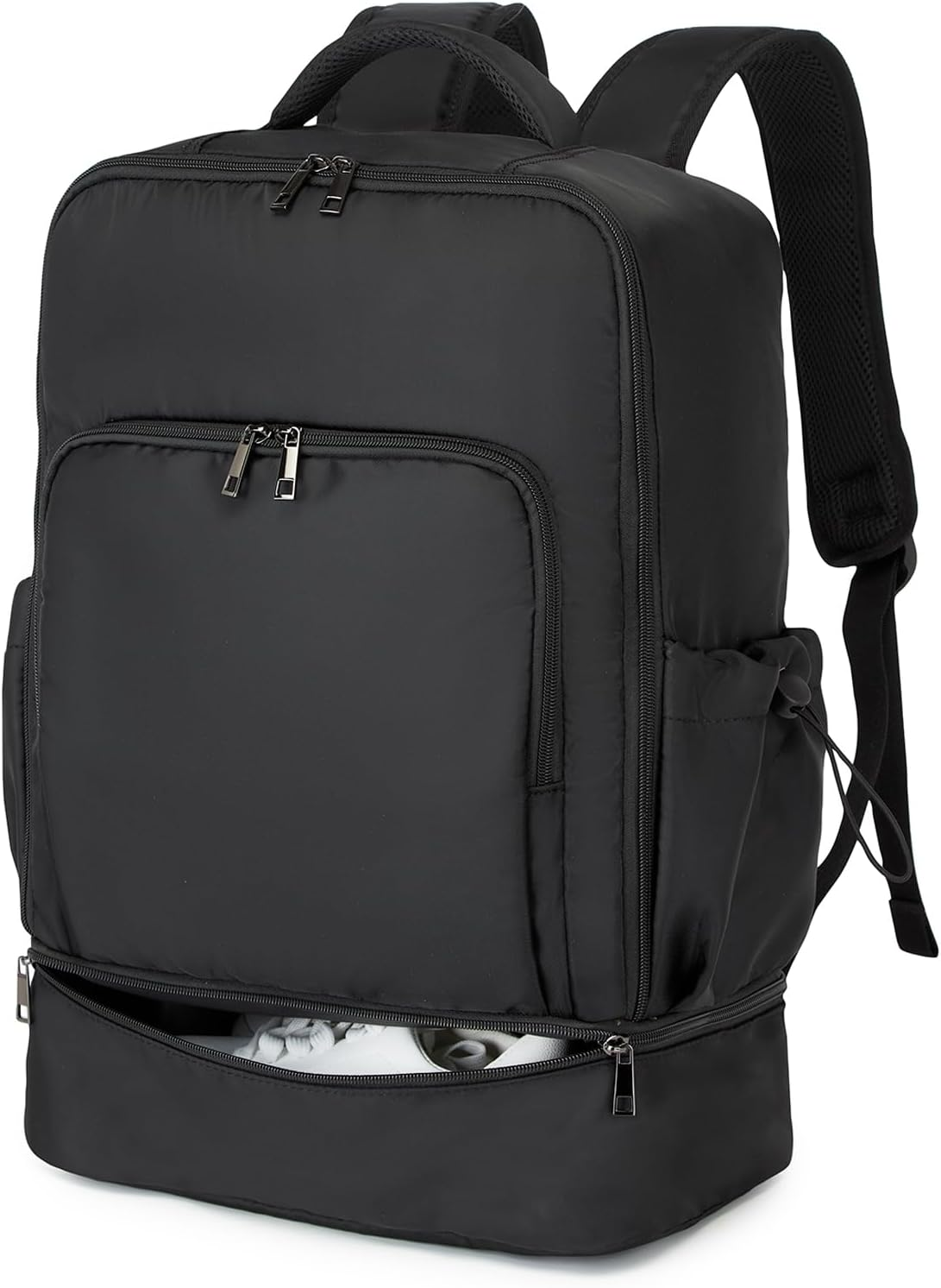 Seyfocnia Gym Backpack for Women Men, Lightweight Sports Bag Back Pack with Shoe Compartment Workout Rucksack Travel Daypack