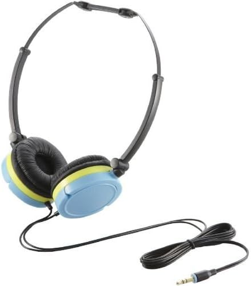 ELECOM Contrast (Blue) EHP-OH100BU Compact Headphones image number 1