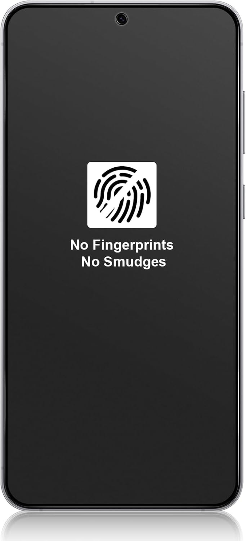 Funrae Full Screen Matte Screen Protector for Samsung Galaxy S25 FE 5G for Tempered Glass, Pack of 2 Anti-Fingerprint Matte Film, 9H Hardness Tempered Glass Protective Glass, Anti-Glare image number 4