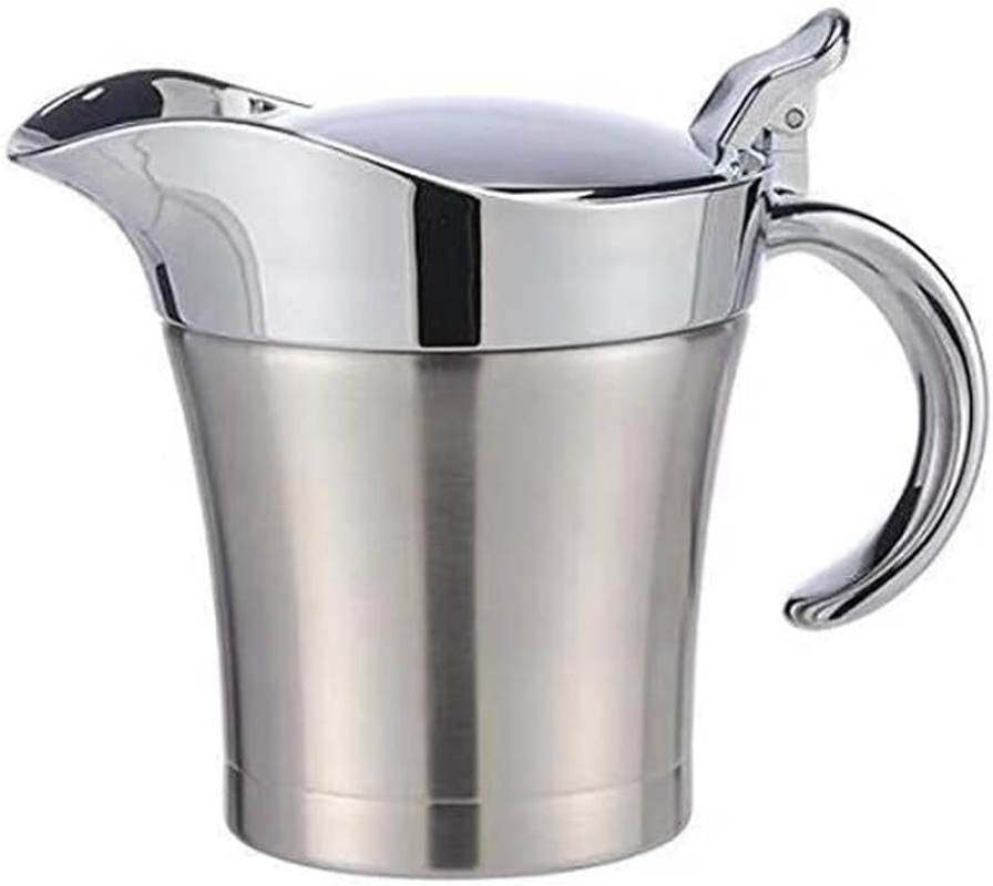 450Ml Gravy Boat Stainless Steel Body &ndash; Double Insulated Jug Ideal for Gravy, Custard & Cream image number 1