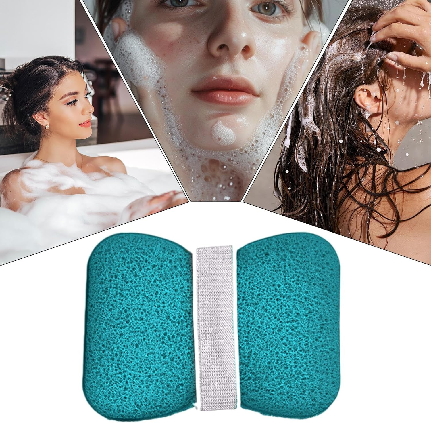 Bar Soap Pouch | Soap Saver Bag - Loofah Pocket Bar Holder for Campsite Gym Travel Daily Shower Home Yoga Vacation Bathroom