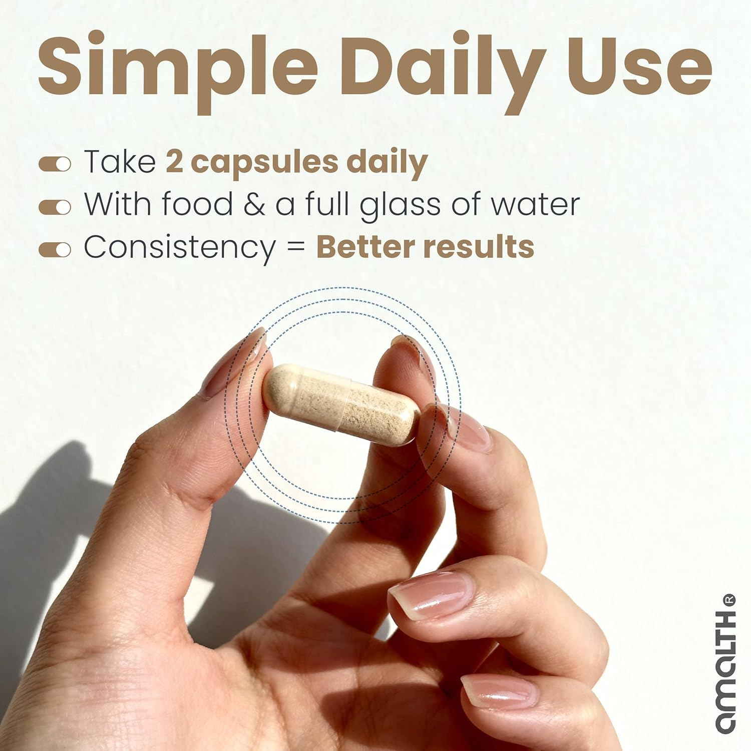 Amalth Pueraria Mirifica Extract 10000Mg Strength-90 Veg Capsules Supports Women Wellness Naturally