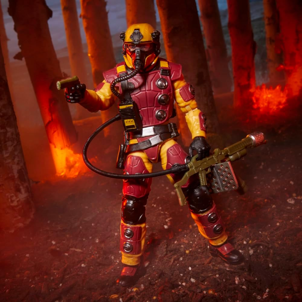 G.I. Joe Classified Series #154, Blowtorch, Collectible 6 Inch Action Figure with 10 Accessories image number 2