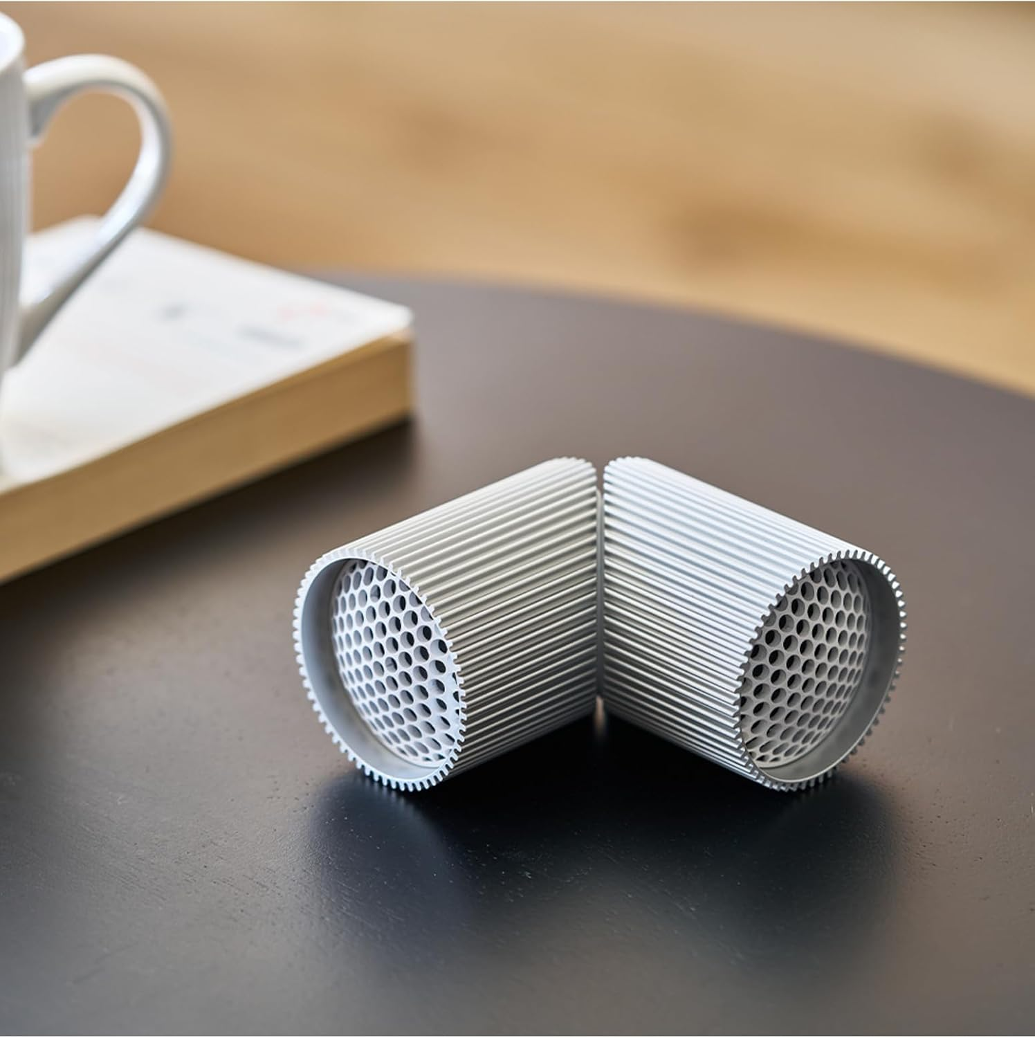 Lexon Ray Set of Magnetic Bluetooth Speakers, Alu Polish image number 3