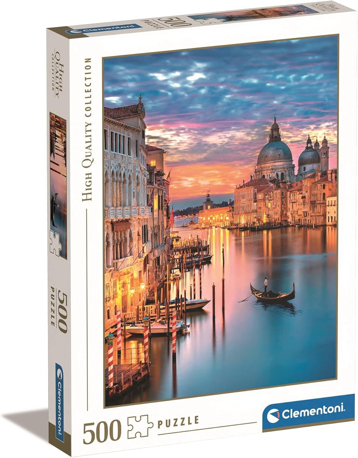 Clementoni Lighting Venice 500 Pieces Jigsaw Puzzle image number 3