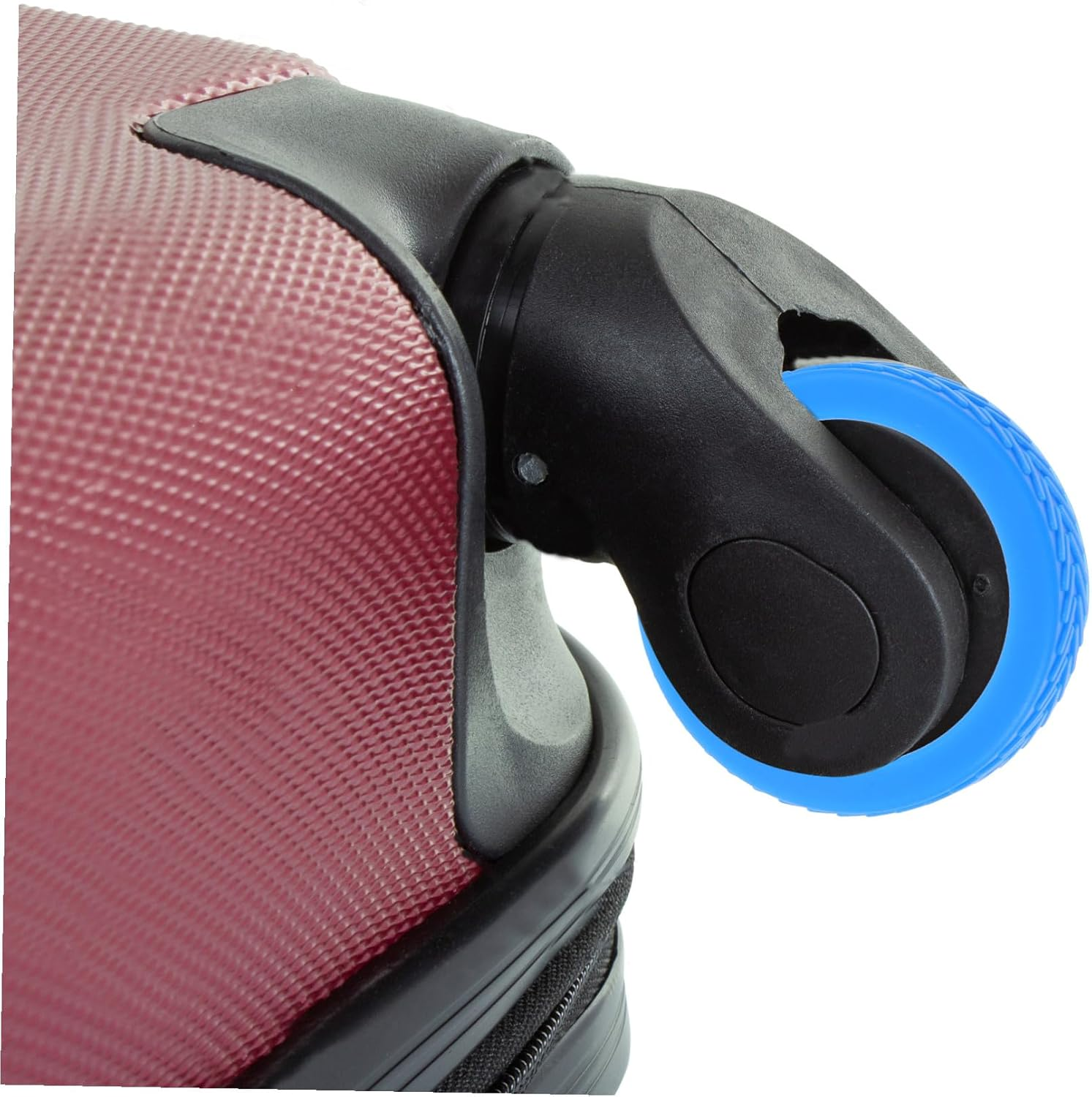 SHERCHPRY 8Pcs Silicone Luggage Wheel Covers for Suitcase Wheels Travel Floor Protectors Suitcase Feet Covers for Hardwood Floors image number 2