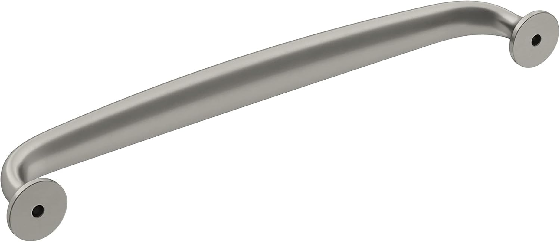Amerock | Cabinet Pull | Satin Nickel | 6-5/16 Inch (160 Mm) Center-To-Center | Renown | 1 Pack | Drawer Pull | Cabinet Handle | Cabinet Hardware image number 4
