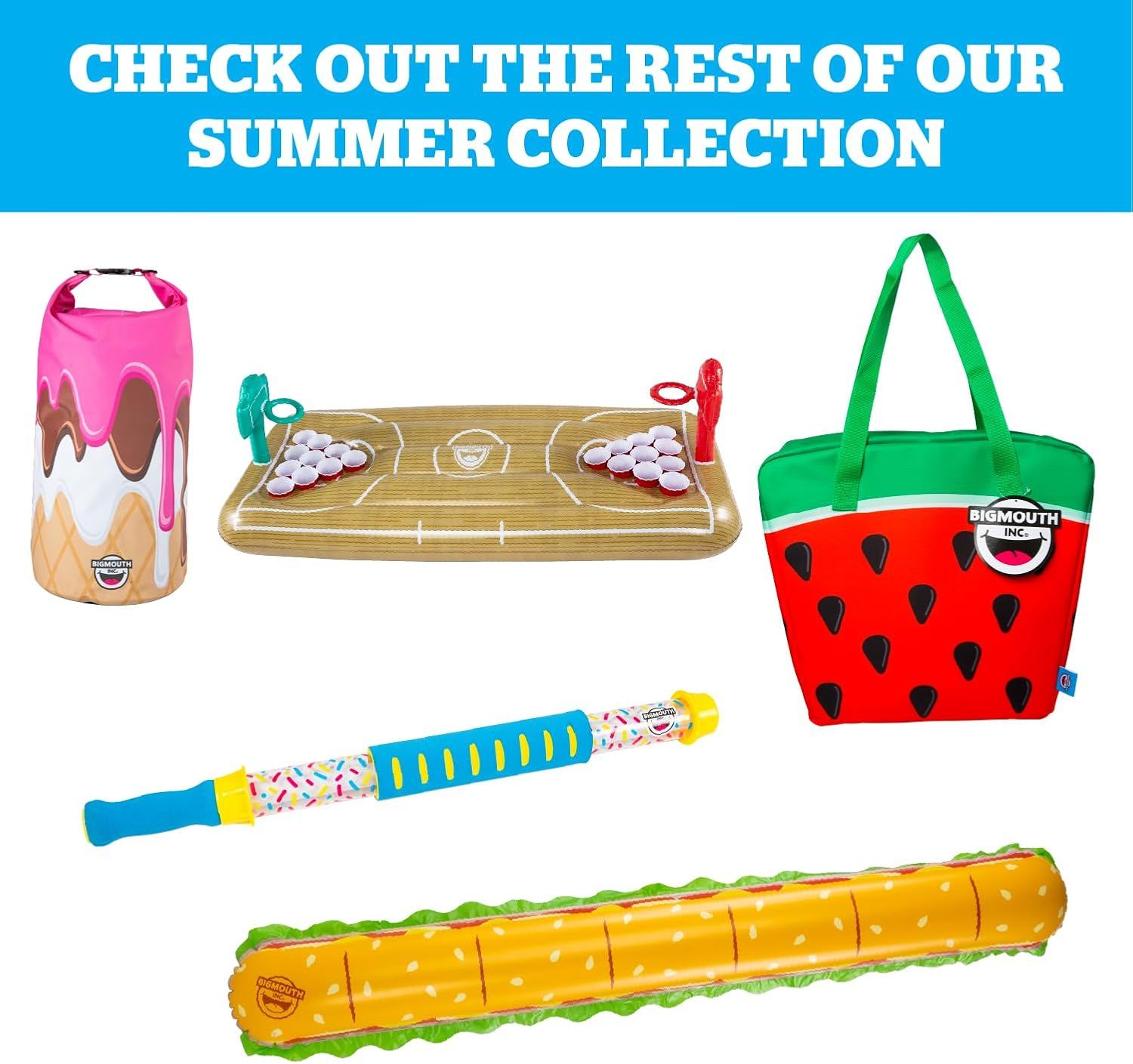 Bigmouth Inc. Inflatable Kiddie Pool, Durable Plastic Baby Pool (Rainbow) image number 4