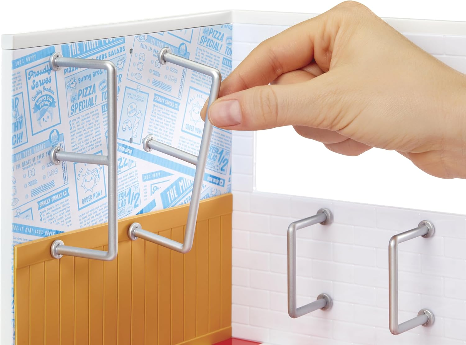 Mga'S Miniverse Make It Mini Spaces Pizza Shop, Building Set, Customize, DIY Crafts, Rooms, Hobby, Collectors, Display, Gifts, 8+ image number 4