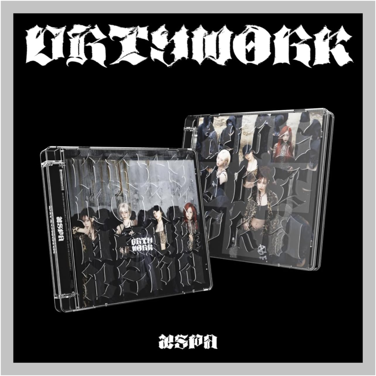 Aespa Dirty Work 1St Single Album with Tracking Sealed (Dirty Worker Version)