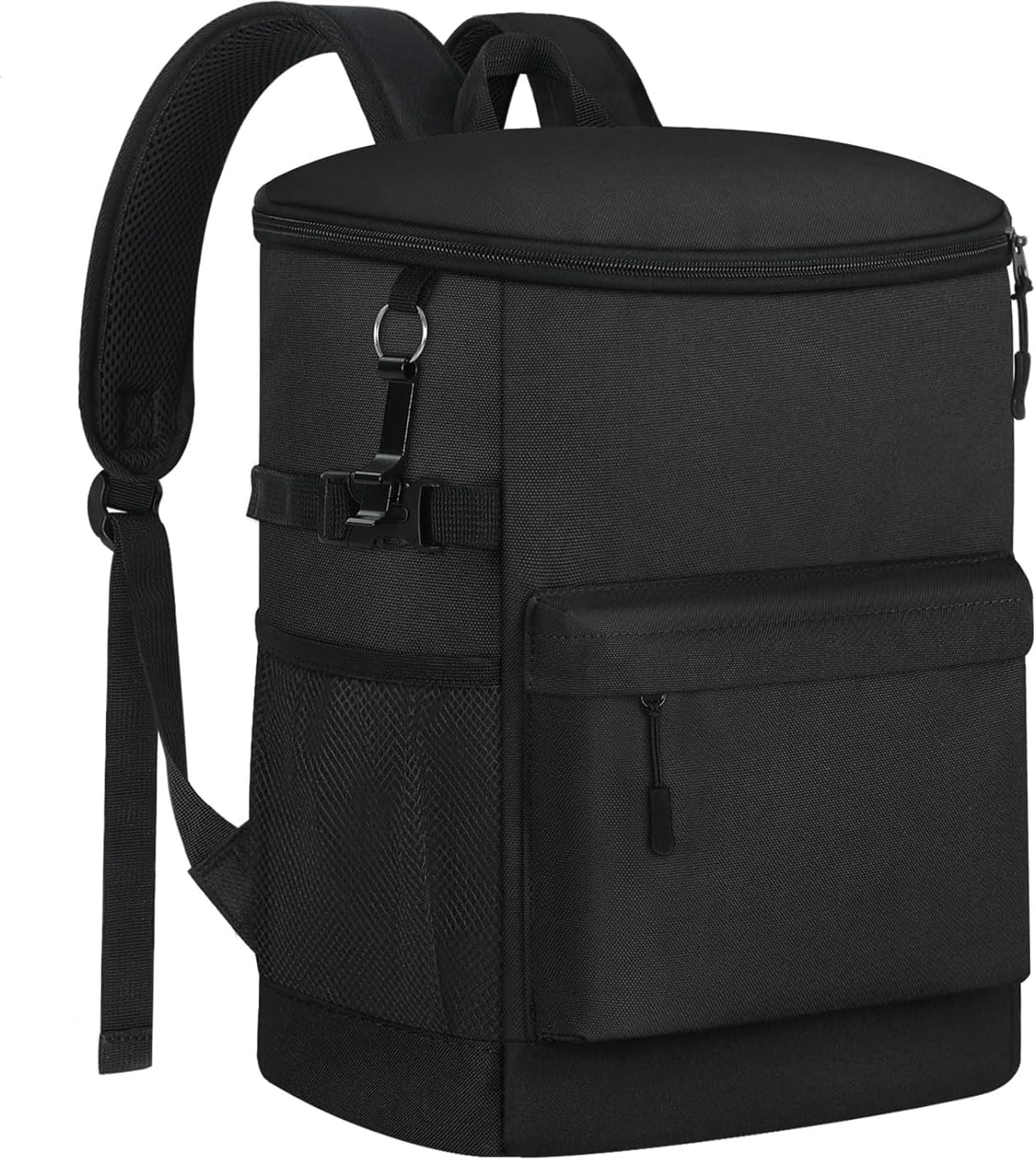 Tactical Cooler Backpack, 33 Cans Backpack Cooler Insulated Leak Proof, 2 Insulated Department Portable Soft Lunch Cooler Bag, Ice Chest Backpack for Hiking, Camping, Lunch and Shopping Trips image number 4