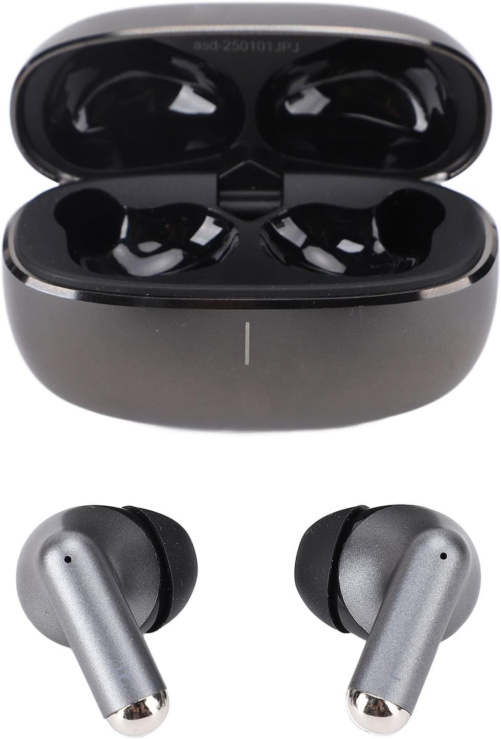 Jectse Noise Canceling Translator Earbuds 5.4 Technology for Clear Sound Output Multilingual Friends Plastic Material (Black) image number 4