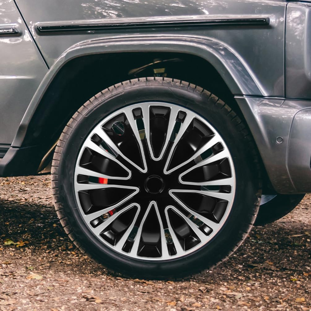 GLEAVI 14 Inch Automotive Wheel Hub Cover Decorative Hubcaps for Cars Sturdy Material Easy Installation Protective Wheel Rim Covers for Versatile Vehicle Compatibility image number 6