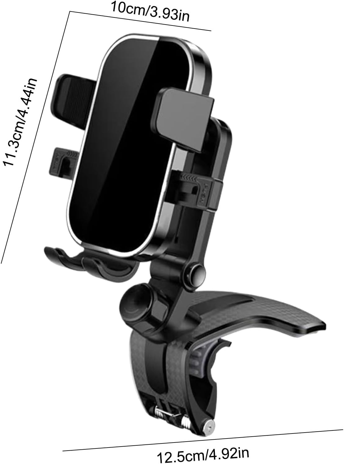 Mxshc Car Dash Phone Holder | Quiet Non Slip Adjustable Stand | Car Cell Phone Holder,For Family Men Women Travel Driving Automotive Vehicle Indoor Home image number 3