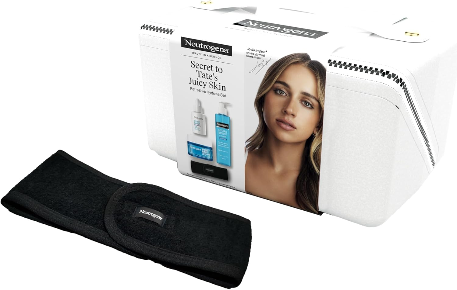 Neutrogena Hydro Boost X Tate Mcrae Gift Set (Water Gel, Water Gel Cleanser and Niacinamide Serum)