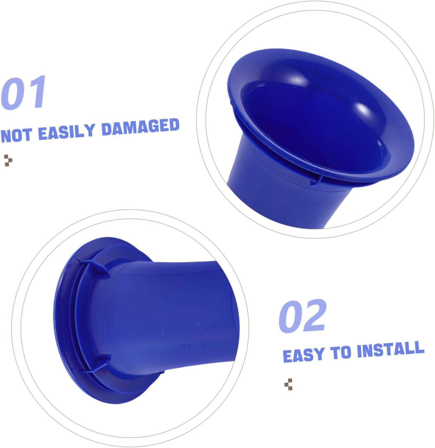 BEBEMOKO 4Pcs Speaker Port Tubes for Car Audio Subwoofer Fit Bass Reflex Outlets with Easy Installation Reduce Noise and Vibration for Clearer Sound in Car Home and Stage Systems image number 6