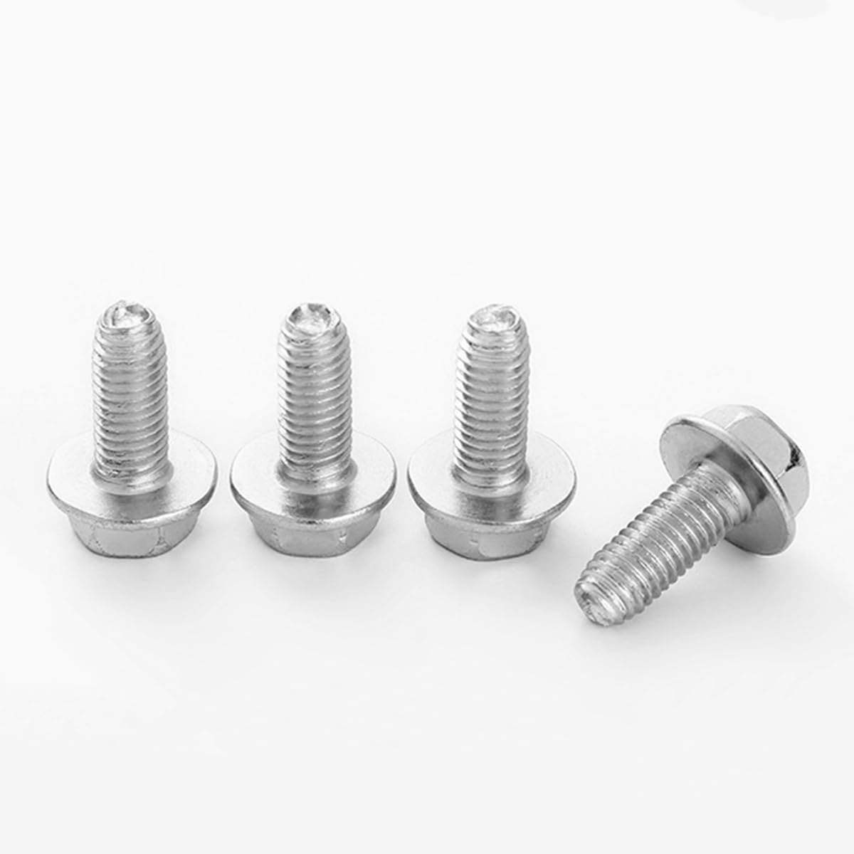 14PCS Differential Cover Bolt, M8 1.25 X 20Mm 8.8 Carbon Steel Auto Bolt Kit, Rear Ends Metric Threads Hex Head Flange Screw Set, Car Accessories Differential Bolts Replacement image number 5