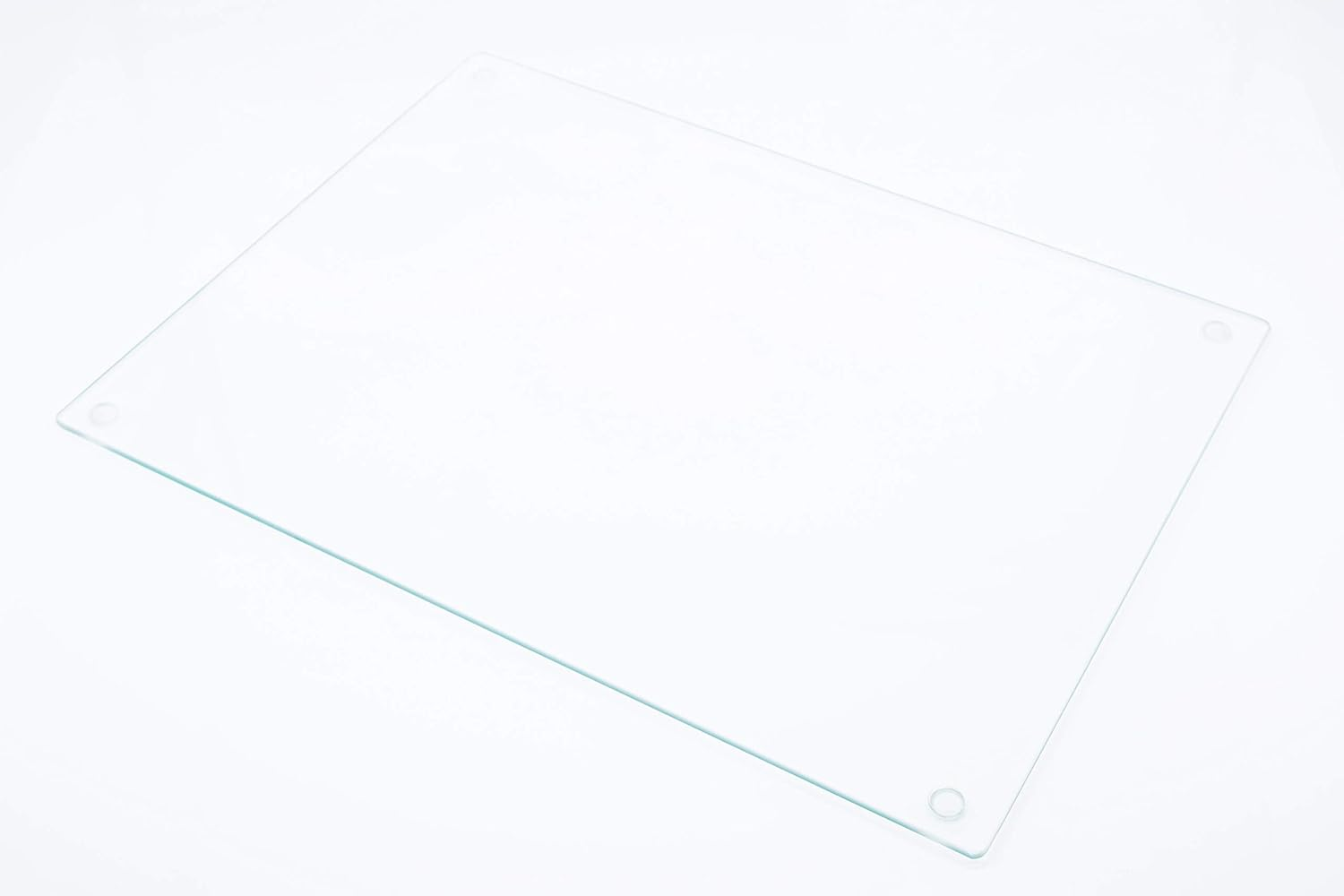 Tempered Glass Cutting Board, Extremely Durable, Long-Standing, Clear Glass, Scratch Resistant, Heat Resistant, Shatterproof, Extra Large 12X16 image number 4