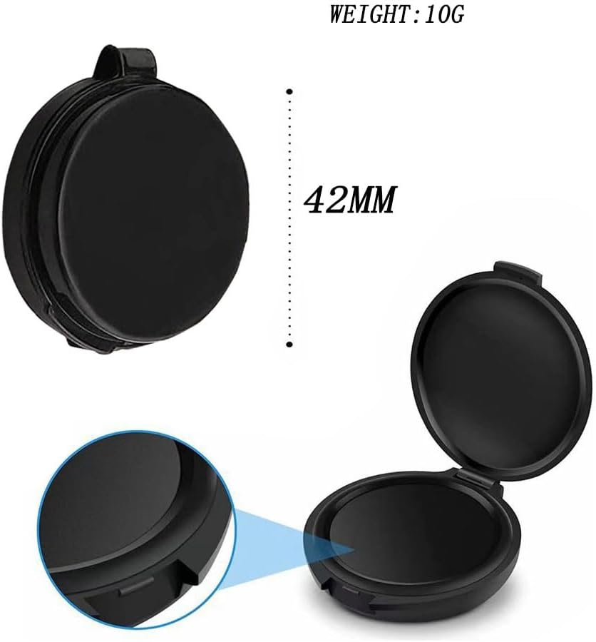 2Pcs WALFESHOO Thumbprint Ink Pads Ink Pad Stamp Pad for Office Notary Supplies Identification Security ID Fingerprint Cards Law Enforcement Fingerprint (Black) image number 3