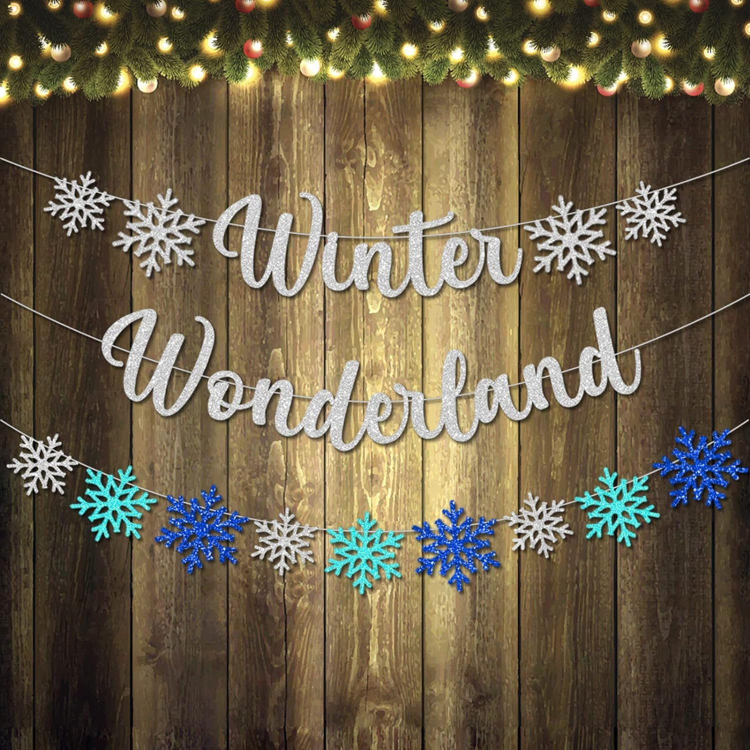 Confetti! Winter Wonderland Banners: Sparkling Snowflakes to Transform Your Festivities!