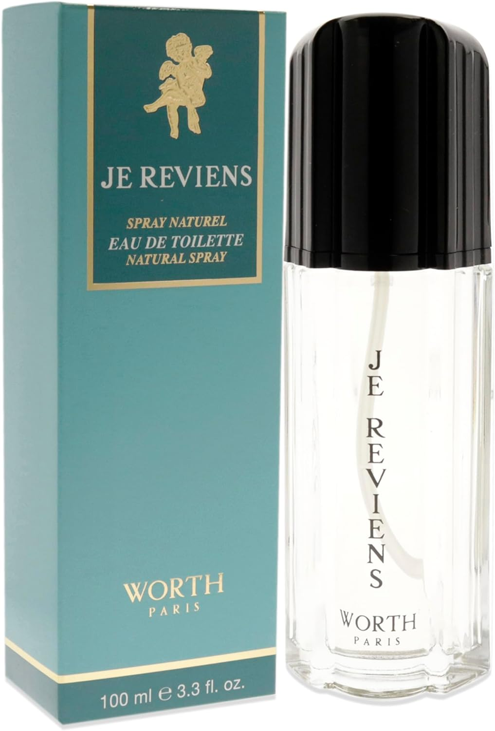 Worth Je Reviens for Women Eau De Toilette Spray, 100Ml, 3.3 Ounces, Multi (117575) image number 4
