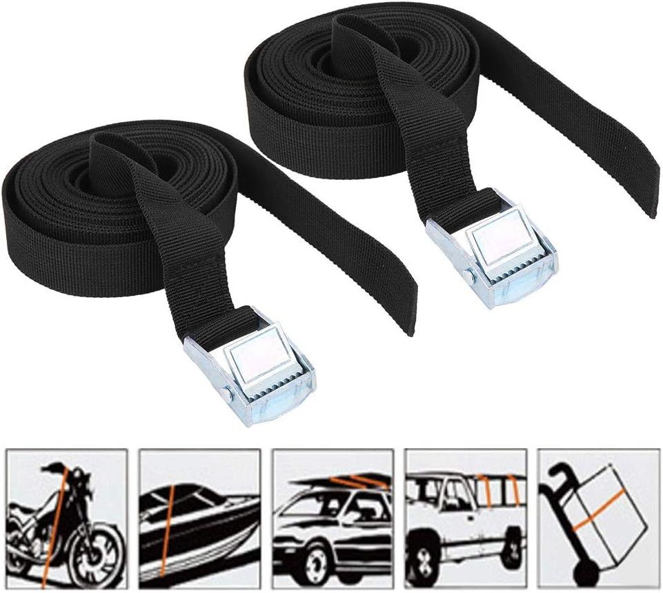 Jaxenor Buckle Tie-Down Belt for Secure Outdoor Luggage and Camping image number 1